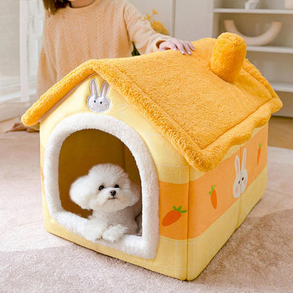 Niche Chien - ComfortableDogHouse™ - Orange Carotte