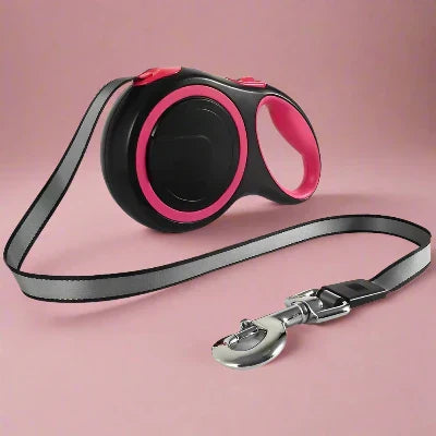 Laisse de Chien - MaxLeash™ - Rose