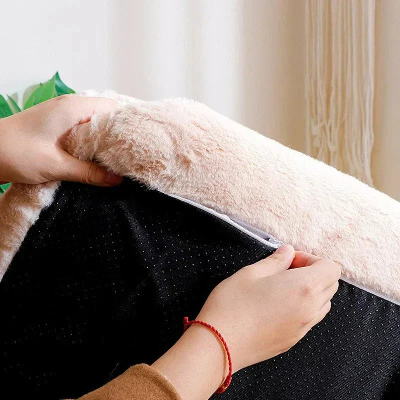 Canapé pour Chat - CatCanapéLit™ - Kaki - Amour du chat