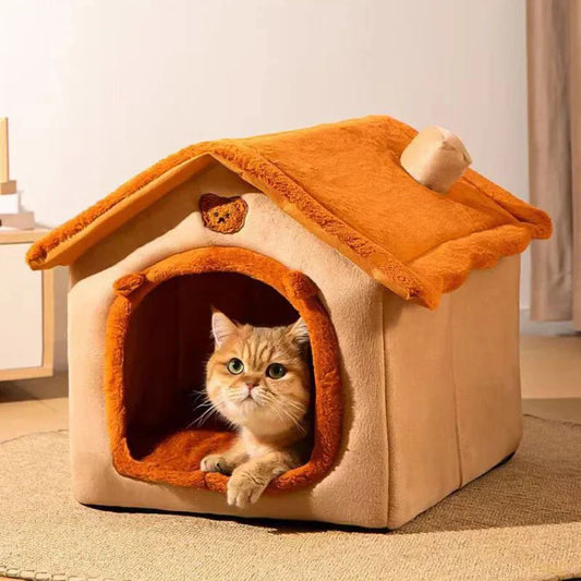 Maison Chat - PetCocon™ - Marron - Amour du chat