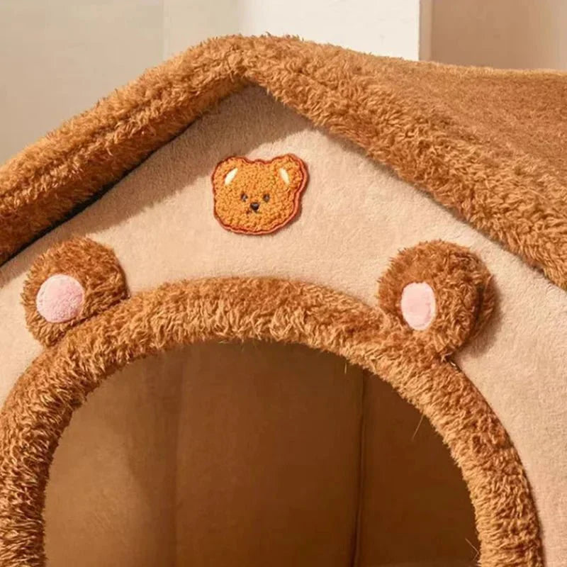 Maison Chat - PetCocon™ - Marron - Amour du chat